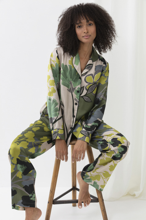 Pyjama-Shirt Serie Naima Frontansicht | mey®