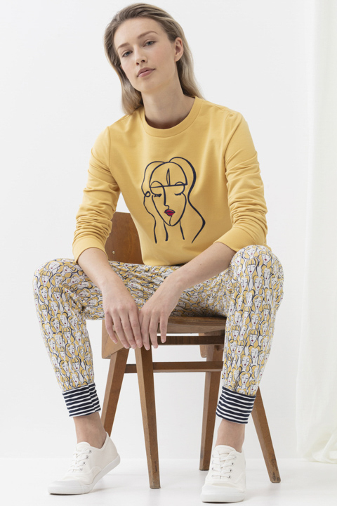 Sweater Goldenrod Serie Melissa Front View | mey®
