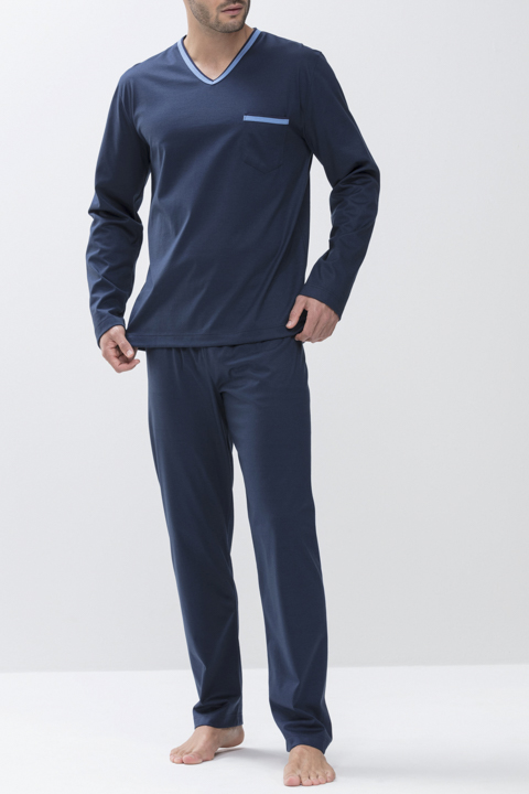 Pyjama Yacht Blue Serie Leongatha Vooraanzicht | mey®