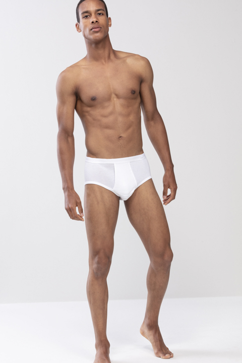 Sports briefs Weiss Serie Noblesse Front View | mey®
