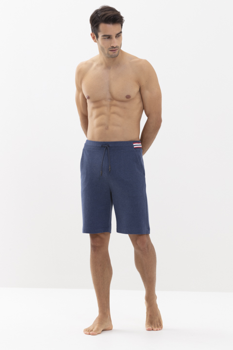 Shorts Yacht Blue Serie Amsterdam Front View | mey®