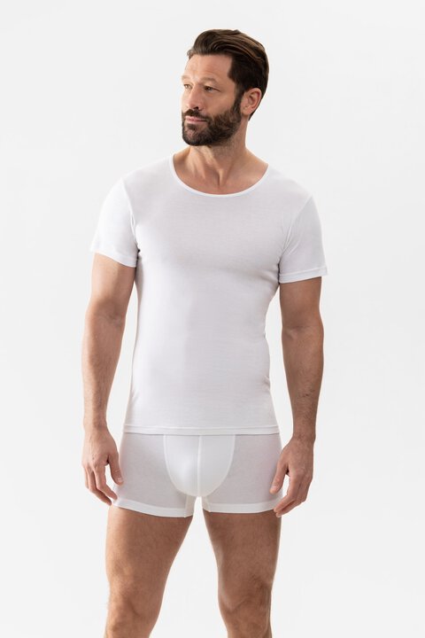 Shirt Weiss Serie Casual Cotton Vooraanzicht | mey®