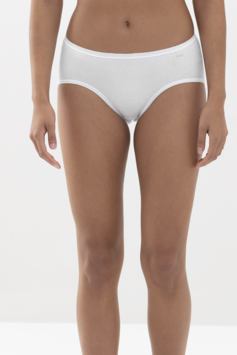 Bikini-Slip Weiss Serie Triniti Frontansicht | mey®