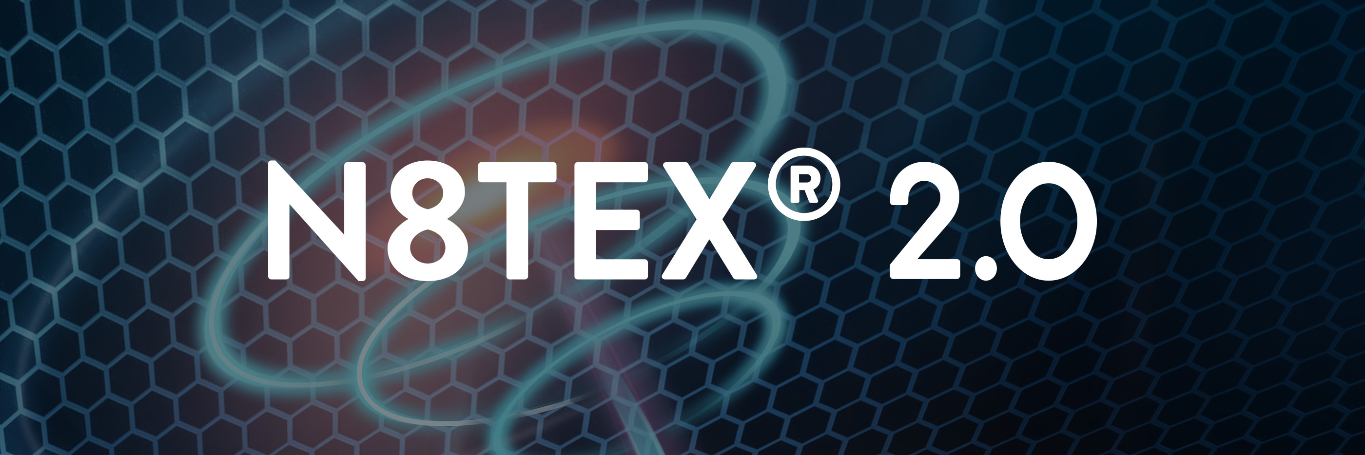 N8TEX®2.0-logo op de achtergrond van de afbeelding met het volledige spectrum infraroodenergie | mey® 