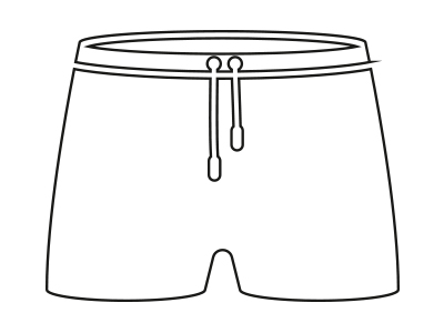 Die weite, lässige Bade-Shorts | mey®